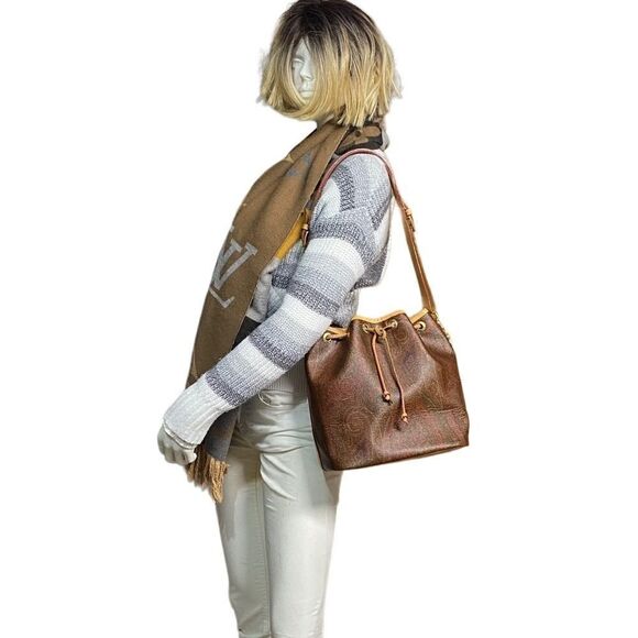 Etro Handbags - ETRO Paisley Pvc leather Bucket Bag 💼